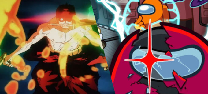 One Piece: La pelea de Roronoa Zoro tiene un cameo de Among Us