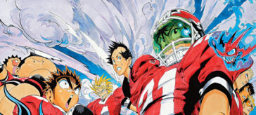 El manga de Eyeshield 21 celebra su aniversario con animación de Yusuke Murata