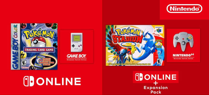Pokémon TCG y Pokémon Stadium 2 llegan a Nintendo Switch Online