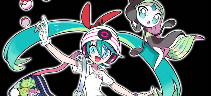 Mira a Hatsune Miku y Meloetta por la diseñadora de Pokémon Sword & Shield