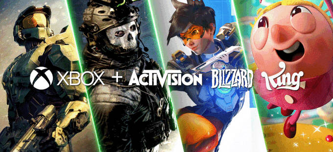 La compra de Activision Blizzard King por Microsoft es oficial