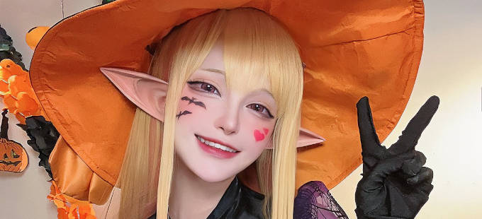 Sono Bisque Doll wa Koi wo Suru: Marin Kitagawa celebra el Halloween con cosplay