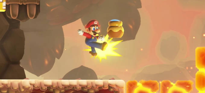 No, el arte de Super Mario Bros La película no inspiró a SMB Wonder