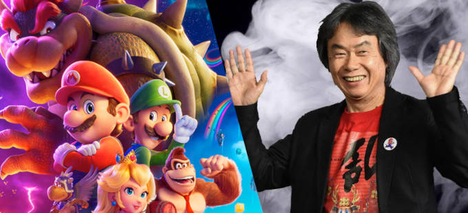 Miyamoto sorprendido del éxito de Super Mario Bros La película en México