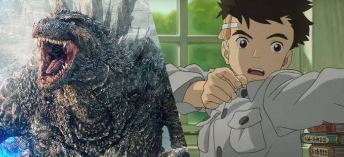 El niño y la garza y Godzilla Minus One nominadas a los Premios Óscar