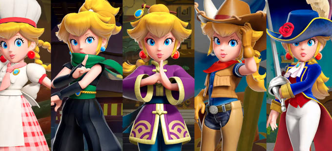 Nintendo revela más transformaciones en Princess Peach: Showtime!