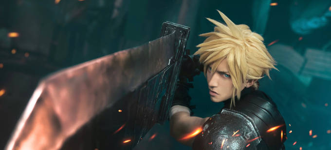 Final Fantasy VII: Cloud Strife en un cosplay listo para la batalla en Rebirth