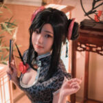Final Fantasy VII: Tifa Lockhart en un inolvidable cosplay con su vestido chino de Remake