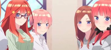 Go-Toubun no Hanayome: Confirmado, la luna de miel de las quintillizas tendrá anime