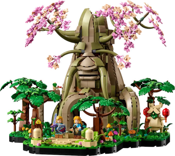 LEGO Zelda Great Deku Tree revelado con fecha de salida y precio en México