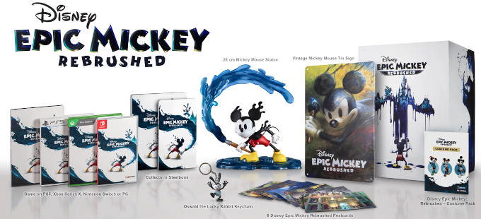 Disney Epic Mickey: Rebrushed con fecha de salida y edición de colección