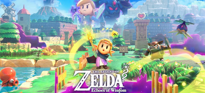 The Legend of Zelda: Echoes of Wisdom, donde ahora Zelda es la heroína