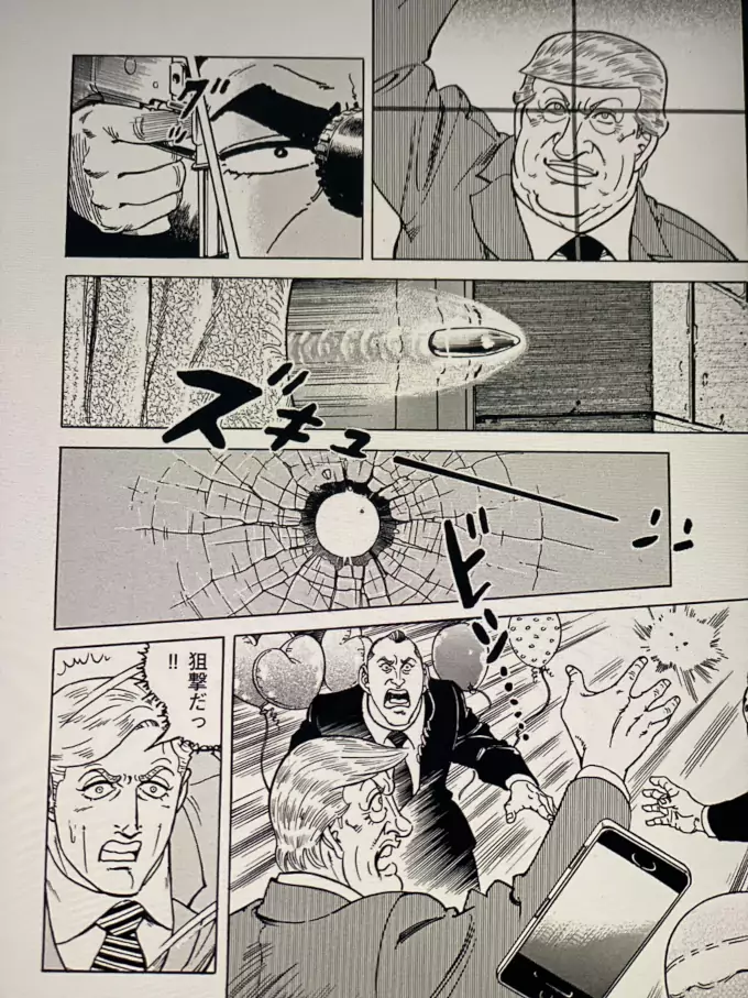 Golgo 13 predijo antes que Los Simpson el atentado contra Donald Trump