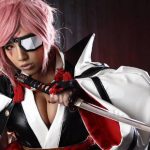 Guilty Gear Xrd: Un cosplay de Baiken a la espera del próximo combate