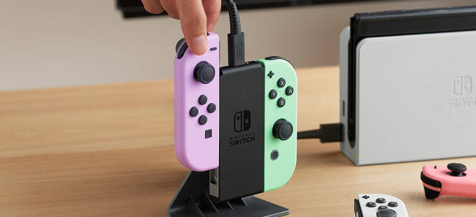 Nintendo revela Joy-Con Charging Stand para Switch