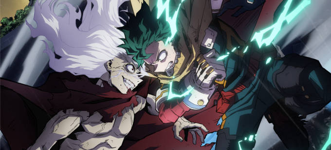 Boku no Hero Academia: Horikoshi dibuja a Izuku Midoriya vs Tomura Shigaraki