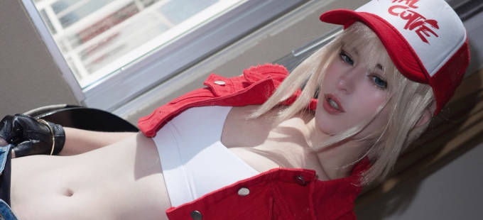 SNK Heroines: ‘Cutie Terry’ Bogard en un cosplay entre pelea y pelea