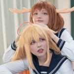 Shikanoko Nokonoko Koshitantan: Nokotan y Koshitan en un cosplay viral y doble