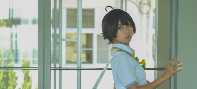 Makeine: Lemon Yakishio en un cosplay listo para la escuela