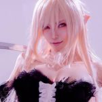 Kizumonogatari: Kiss-shot Acerola-Orion Heart-Under-Blade en un radiante y sexy cosplay