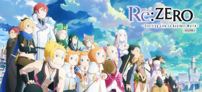 ¿Cuánto durará la Temporada 3 del anime de Re:Zero?