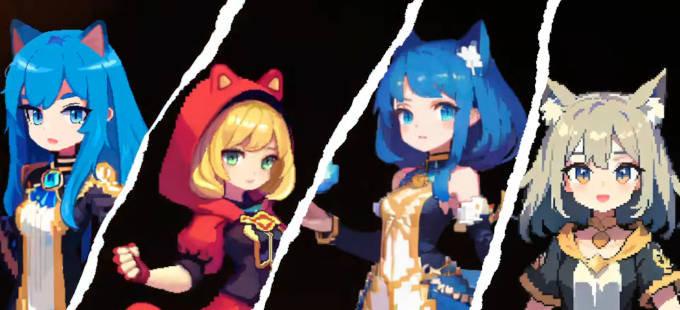 Cat Girl Survivor, al estilo Vampire Survivors con Nekomimi, llegará a Nintendo Switch