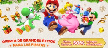 Aprovecha la Oferta de Grandes Éxitos para las Fiestas en la Nintendo eShop México