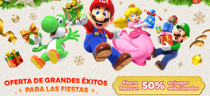 Aprovecha la Oferta de Grandes Éxitos para las Fiestas en la Nintendo eShop México