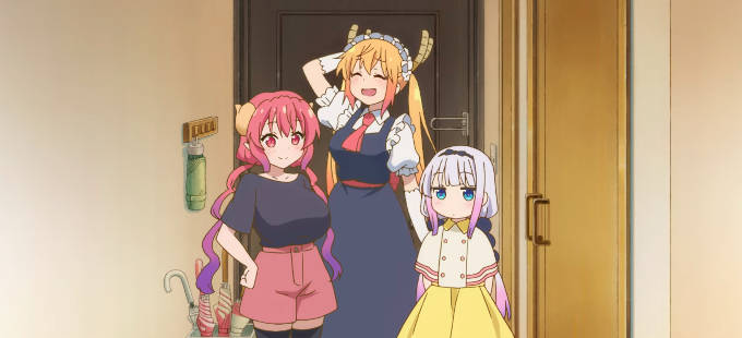 La película Kobayashi-san Chi no Maid Dragon tiene avance y nueva información