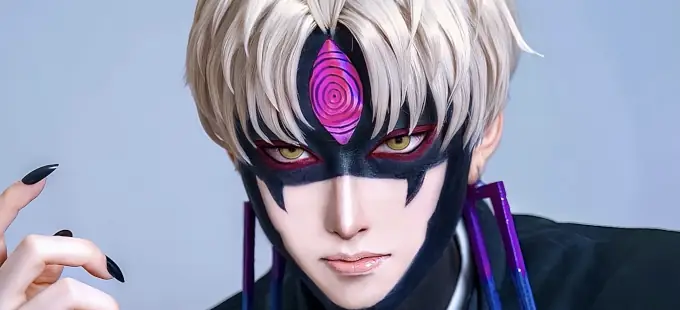Dandadan: Jiji como el Evil Eye en un cosplay listo para la película