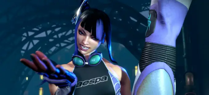 Street Fighter 6 confirma colaboración con aespa y Juri Han tiene nuevo traje