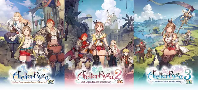 Atelier Ryza Secret Trilogy Deluxe Pack para Nintendo Switch y Switch 2 anunciado