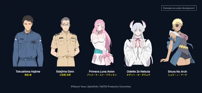 GATE tendrá nuevo anime de la ‘segunda temporada’ de sus novelas