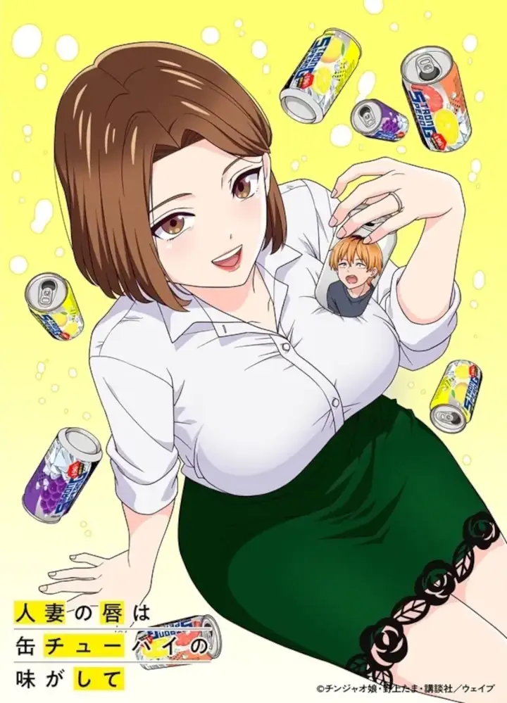¿Cuánto durará el anime Hitozuma no Kuchibiru wa Kan Chuuhai no Aji ga Shite?