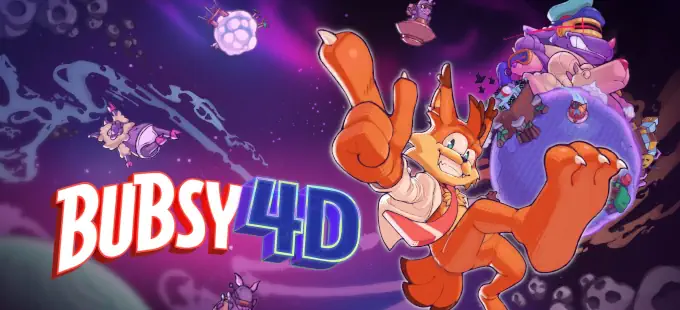Bubsy 4D, una nueva aventura de plataformas para Nintendo Switch y Switch 2