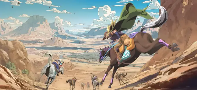 JoJo's Bizarre Adventure: Steel Ball Run será exclusivo de Netflix