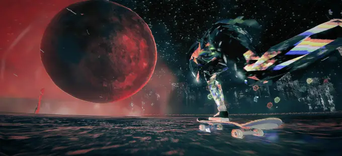 Skate Story, un demonio en una aventura en patineta, llegará a Nintendo Switch 2