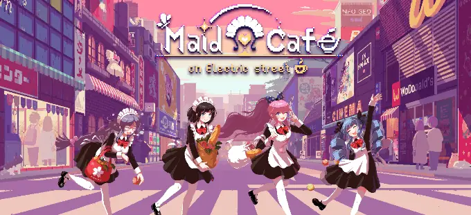 Maid Cafe on Electric Street o cómo volverte el gerente de un café en Nintendo Switch