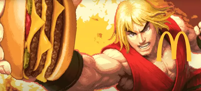 McDonald's y Street Fighter se unen para crear las Street Burgers