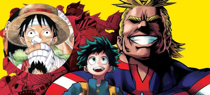 Boku no Hero Academia y la idea de crear un protagonista como Luffy de One Piece