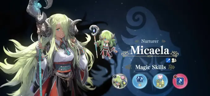 Fire Emblem Shadows recibe a Micaela: Nurturer