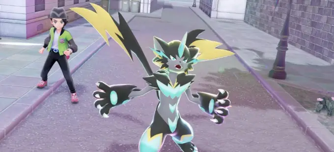 Mega Zeraora electrizará a todos en Mega Dimension para Pokémon Legends: Z-A