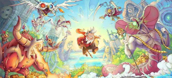 The Eternal Life of Goldman, acción en plataformas a través de islas misteriosas