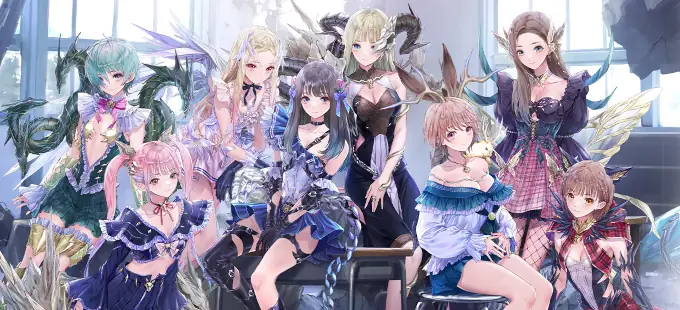 Blue Reflection Quartet, una colección estelar con fecha de lanzamiento
