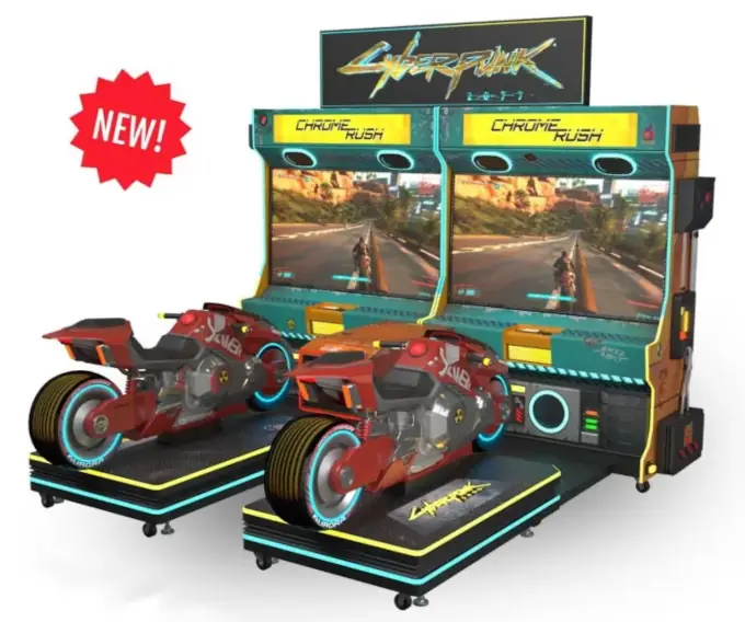 Cyberpunk 2077: Chrome Rush, una arcade que muchos quisieran tener