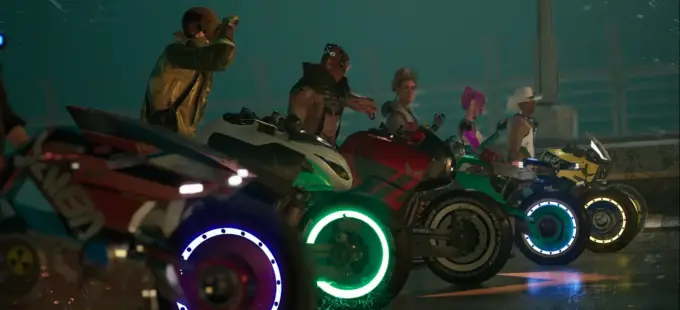 Cyberpunk 2077: Chrome Rush, una arcade que muchos quisieran tener