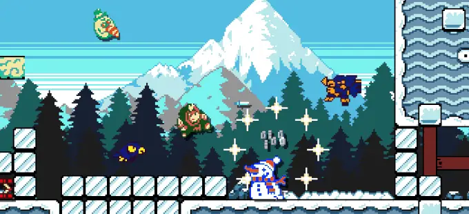 Dark Scrolls, una fusión entre shoot 'em up y plataformero para Nintendo Switch