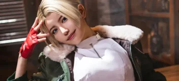 Fatal Fury: City of the Wolves – Blue Mary en un atractivo cosplay primaveral