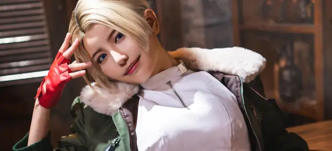 Fatal Fury: City of the Wolves – Blue Mary en un atractivo cosplay primaveral