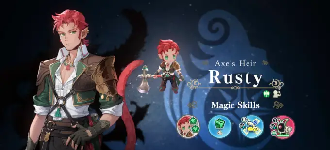 Fire Emblem Shadows recibe a Rusty: Axe's Heir